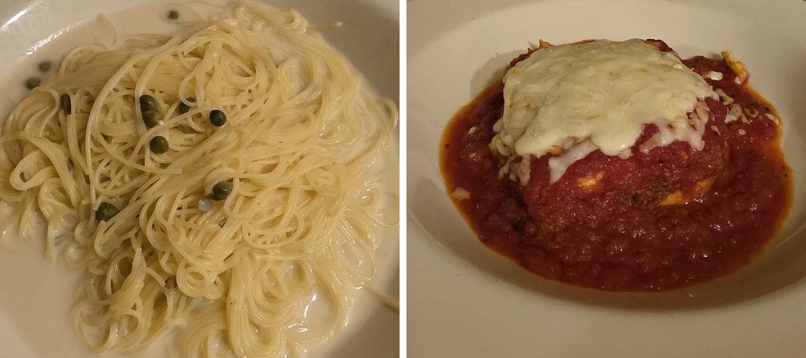 Mamma Mia's Pizza and Pasta Menu